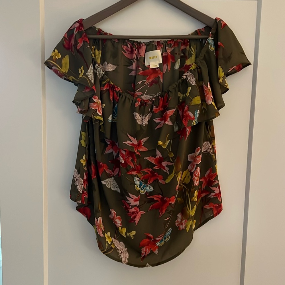Maeve Flower Blouse - Medium